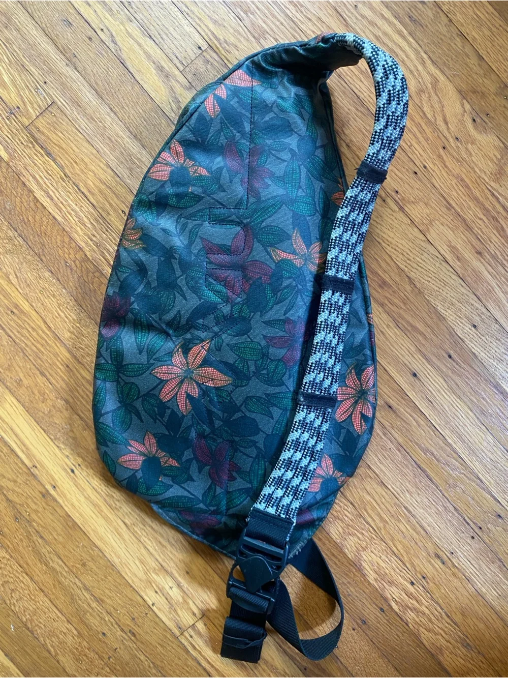 Kavu Water Resistant Tropical Floral Sling Pack